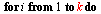 for k to N do score := 0; l := 0; for i to k do for j to k do if `<`(`+`(`*`(`^`(A[i, j], 2)), `*`(`^`(B[i, j], 2))), 1) then score := `+`(score, 1) else  end if end do end do; `/`(`*`(score), `*`(`^`...